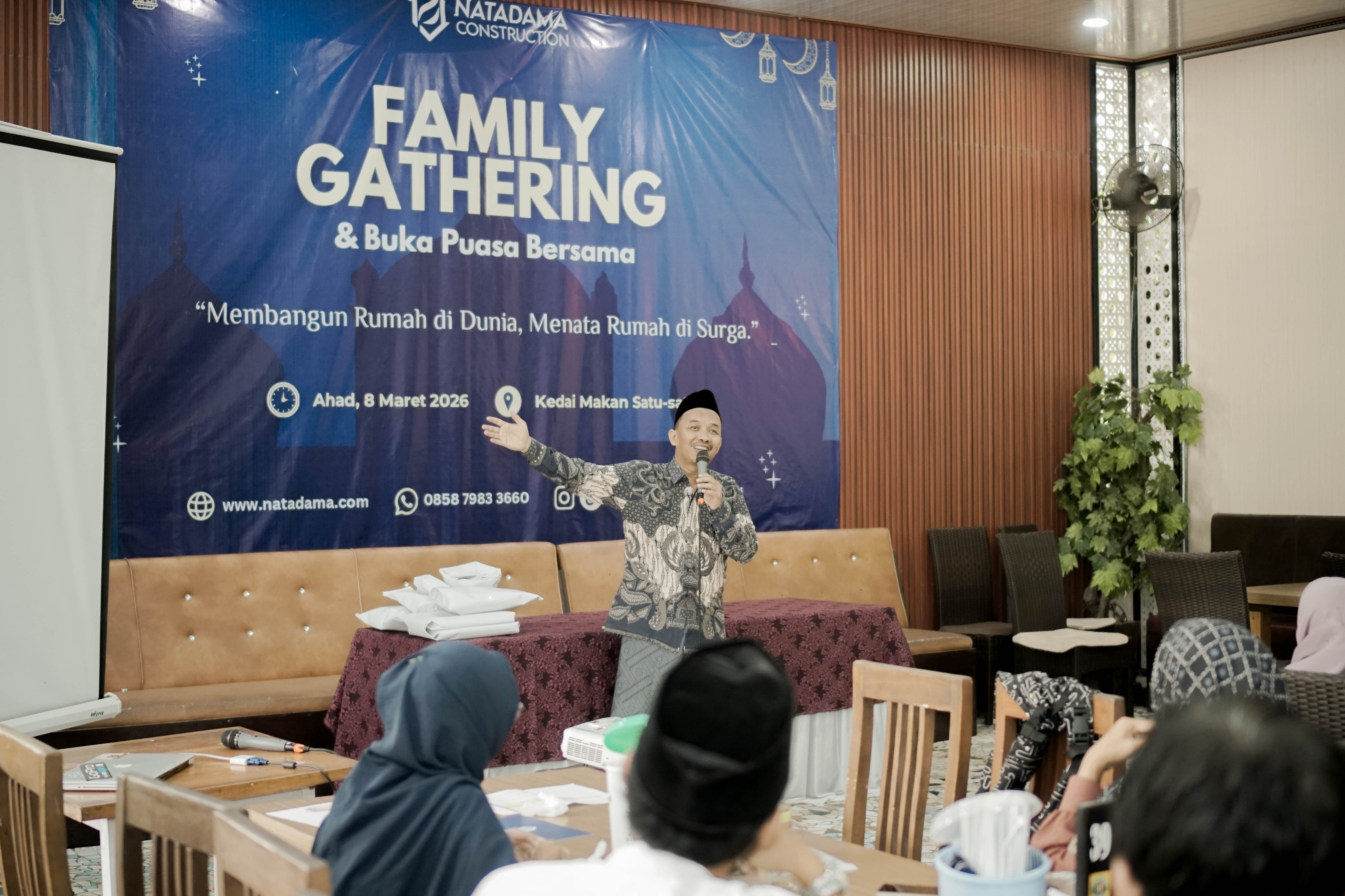 Kajian Ramadan Ustadz Nasrudin Menguatkan Iman dan Taqwa Keluarga Besar Natadama Konstruksi